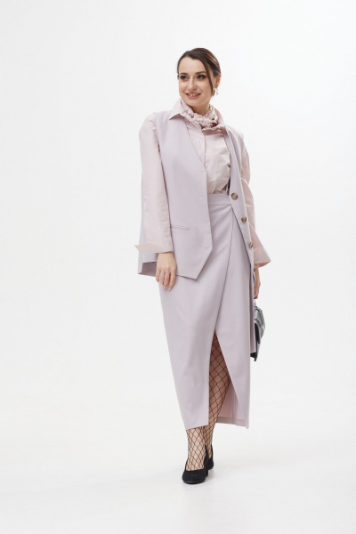 Юбка Colibri А329 лаванда - фото 3