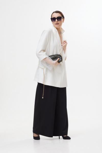 Жакет Colibri А338 белый - фото 7