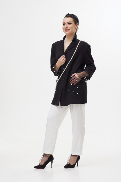 Жакет Colibri А338 черный - фото 6