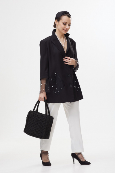 Жакет Colibri А338 черный - фото 2