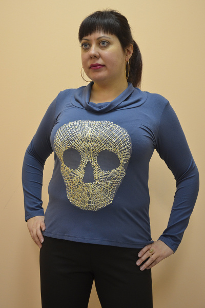 Джемпер OLANTIZ БВДР001 череп - фото 4