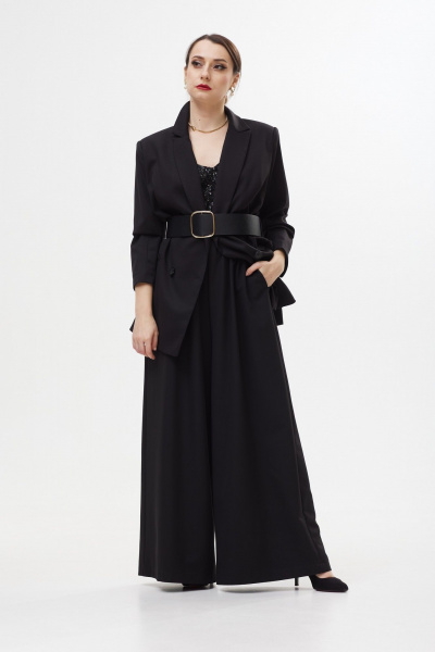 Брюки Colibri А323 черный - фото 5