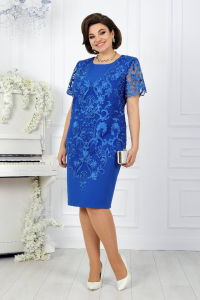 Платье Ninele 5909 василек - фото 6