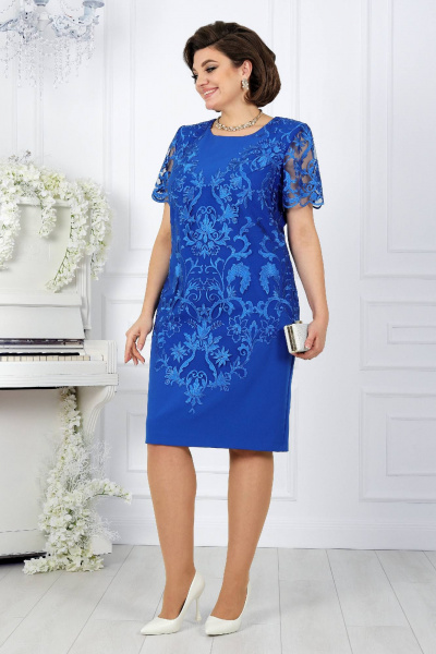 Платье Ninele 5909 василек - фото 5