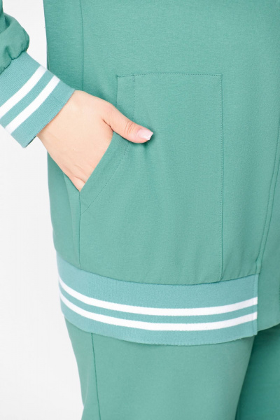 Брюки, джемпер Swallow 704.1 мята - фото 13