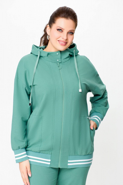 Брюки, джемпер Swallow 704.1 мята - фото 11