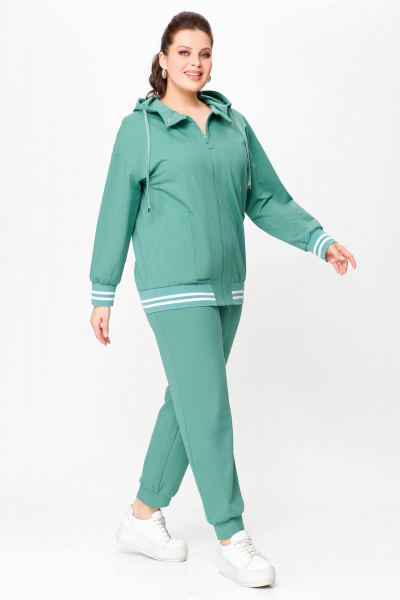 Брюки, джемпер Swallow 704.1 мята - фото 6