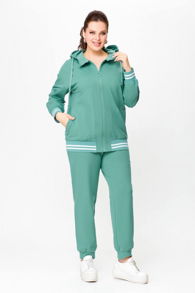 Брюки, джемпер Swallow 704.1 мята - фото 5