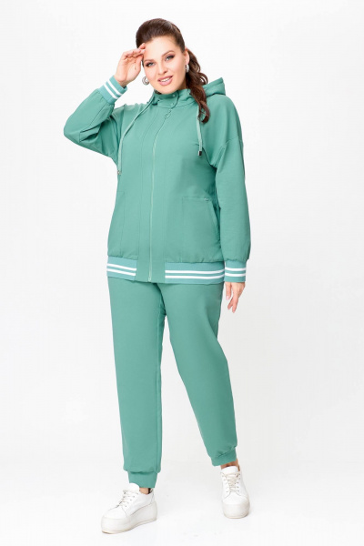 Брюки, джемпер Swallow 704.1 мята - фото 3