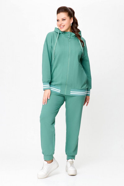 Брюки, джемпер Swallow 704.1 мята - фото 2