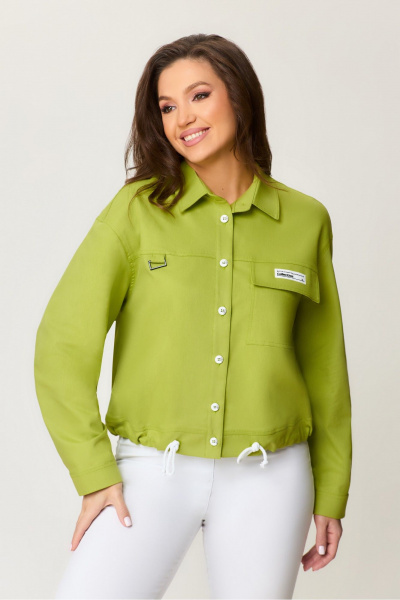 Жакет DaLi 5687 олива - фото 2