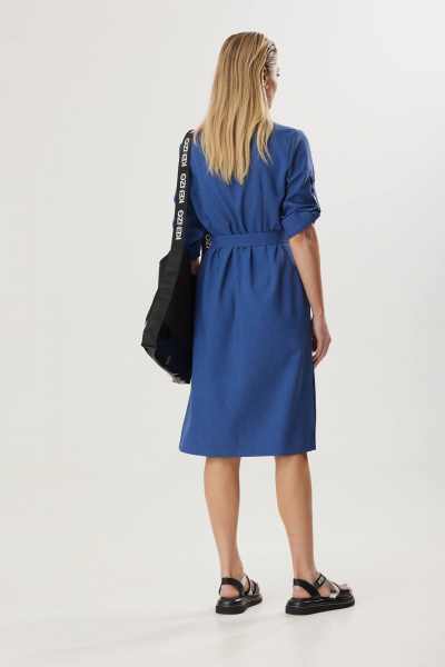 Платье Твой имидж 1790 синий - фото 9