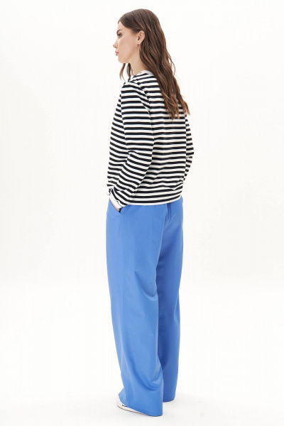 Брюки, джемпер Fantazia Mod 4780 черный+синий - фото 5