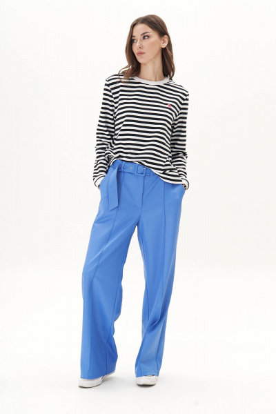 Брюки, джемпер Fantazia Mod 4780 черный+синий - фото 1