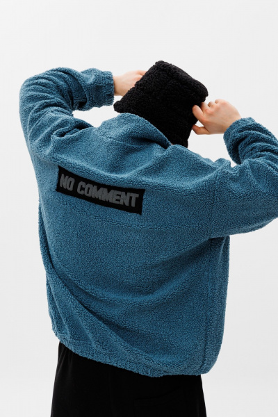 Демисезонный спортивный комплект из трикотажа: худи и брюки HIT 0323 - фото 7