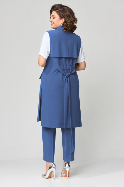 Блуза, брюки, жилет Орхидея 1403-1 - фото 6