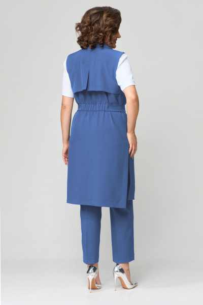 Блуза, брюки, жилет Орхидея 1403-1 - фото 2