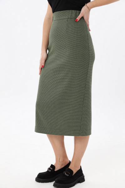 Юбка-карандаш из плательной ткани с высокой посадкой ANIDEN 981 - фото 8