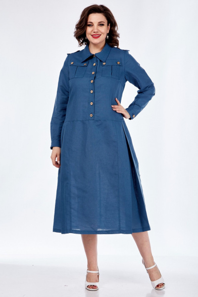 Платье Celentano lite 5015.2 синий - фото 2