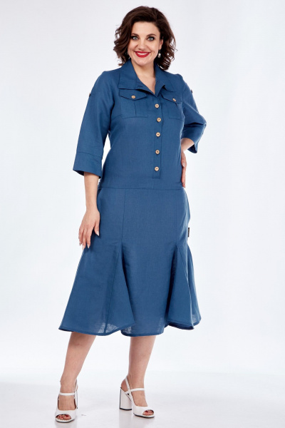Платье Celentano lite 5016.2 синий - фото 1
