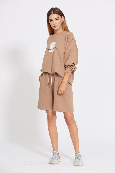 Джемпер, шорты EOLA 1863 песок - фото 4