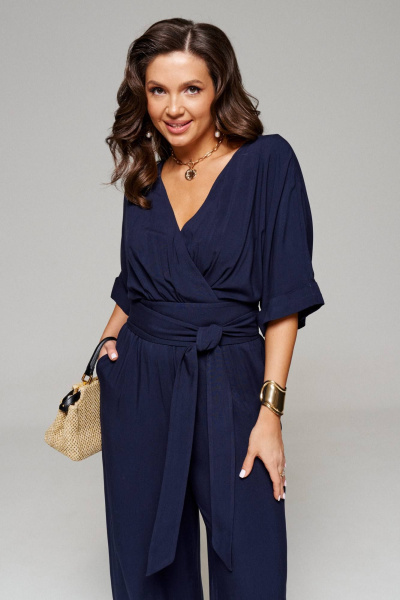 Комбинезон Beautiful&Free 6153 синий - фото 4