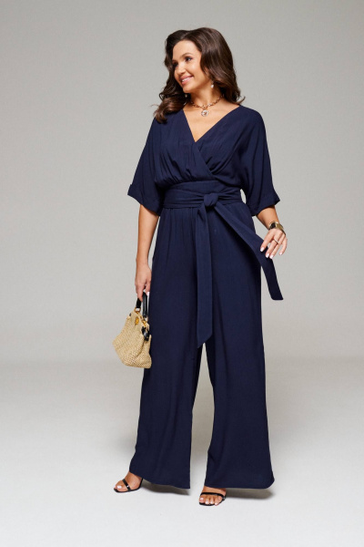 Комбинезон Beautiful&Free 6153 синий - фото 3