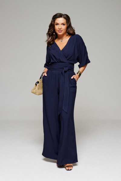 Комбинезон Beautiful&Free 6153 синий - фото 2