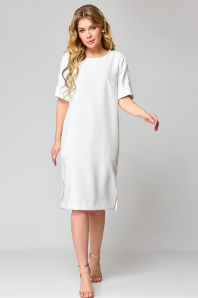 Платье Laikony L-861 молоко - фото 1