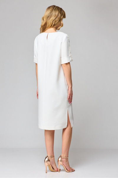 Платье Laikony L-861 молоко - фото 3