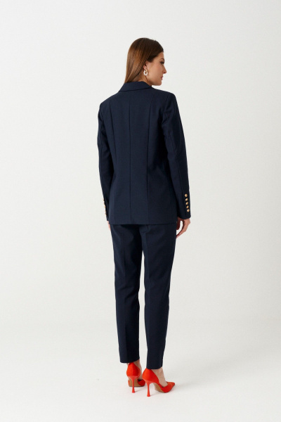 Жакет полуприлегающего силуэта из текстиля на демисезон Ketty К-16030 - фото 5