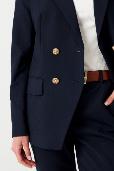 Жакет полуприлегающего силуэта из текстиля на демисезон Ketty К-16030 - фото 2