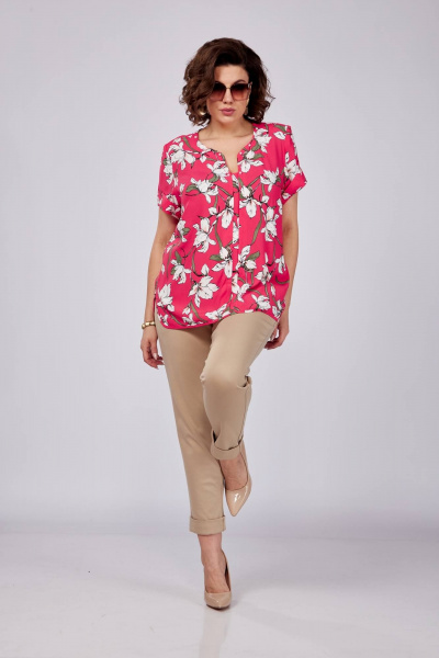 Блуза SOVITA 1178 красный - фото 1