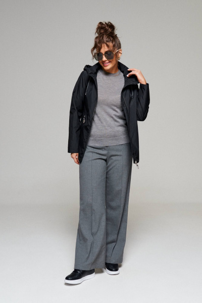 Куртка Beautiful&Free 6177 черный - фото 3