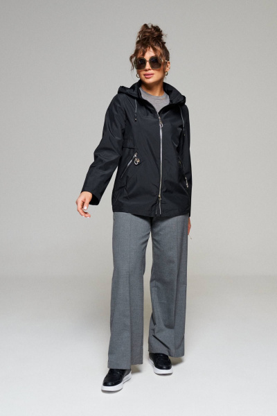 Куртка Beautiful&Free 6177 черный - фото 2