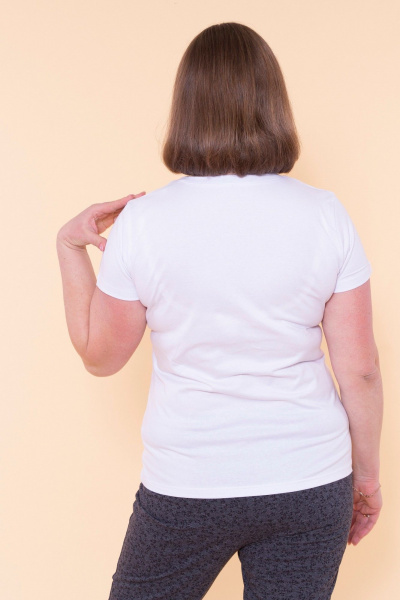 Футболка 8 Марта 14620-2С5124Д40-170,176 белый - фото 4