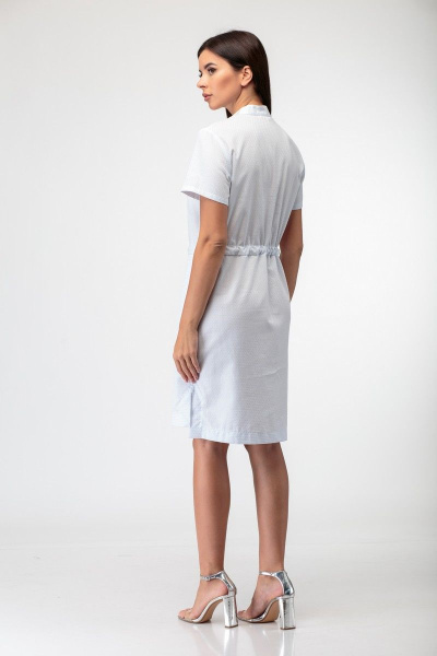 Платье Anelli 864 сине-белый - фото 6