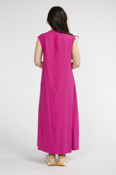 Платье FASHION CENTRE Л-3646 фуксия - фото 4