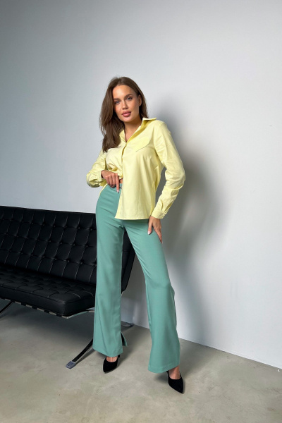 Блуза THE.WOMAN 0176 желтый - фото 2