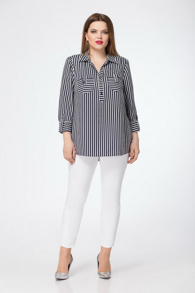 Туника DaLi 3311 полоска - фото 2