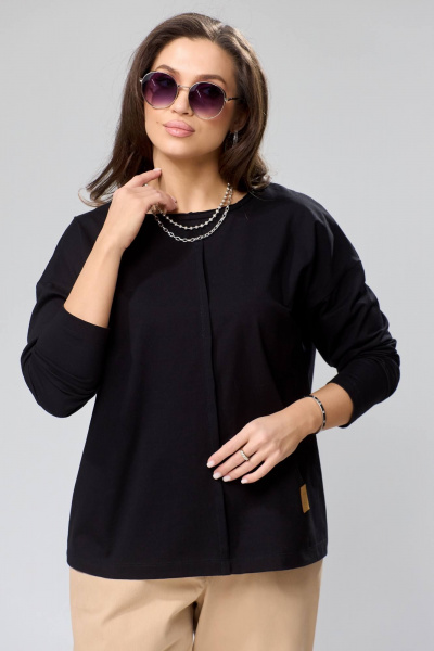 Джемпер Bliss 8069 черный - фото 1