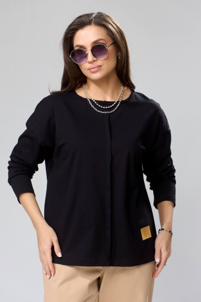 Джемпер Bliss 8069 черный - фото 2