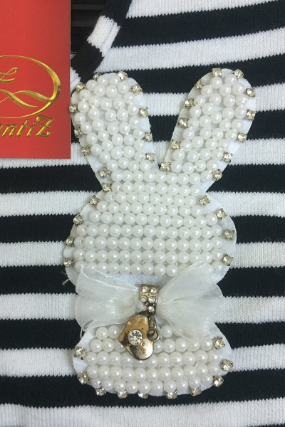 Джемпер из хлопкового трикотажа для демисезона OLANTIZ БВДР002 заяц - фото 2