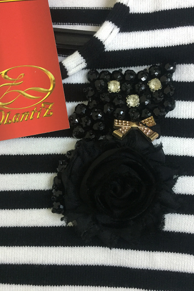 Джемпер классический из трикотажа хлопка для демисезона OLANTIZ БВДР002 роза - фото 2