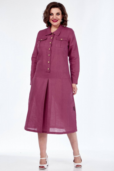 Платье Celentano lite 5017.2 малиновый - фото 1