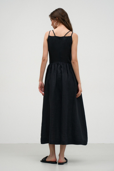 Летний сарафан с регулируемыми бретелями и вытачками Art Ribbon M1023P - фото 4