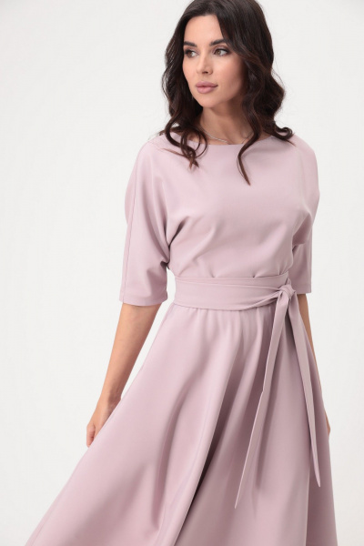 Платье T&N 7504 пудра_холодная - фото 6