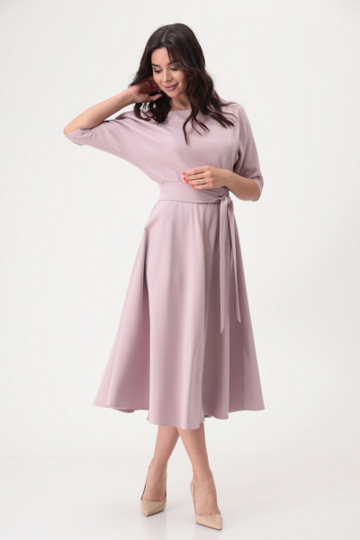 Платье T&N 7504 пудра_холодная - фото 3