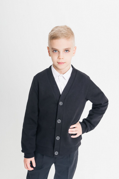 Жакет Франтишка Ш-3499м-24с-27-с78 черный - фото 3