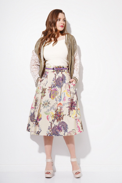 Юбка Anna Majewska 1076 цветы - фото 2